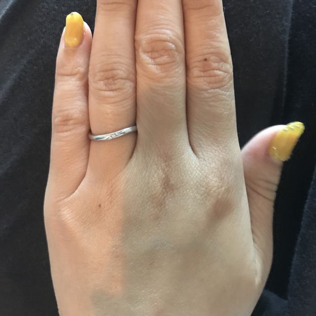 【ケイウノ ブライダル(K.UNO BRIDAL)の口コミ】 知人に勧められて、自分たちで作る世界に一つだけの結婚指輪を作りました…