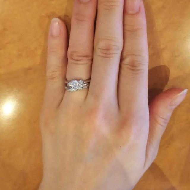 【ジュエリーソネットの口コミ】 主人のお母様からダイヤをいただき、リフォーム希望でした。リフォームを…