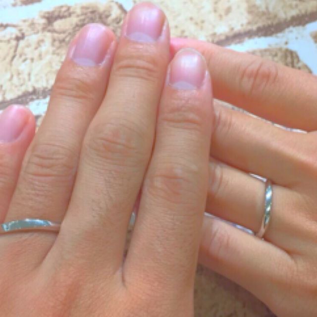 【宝寿堂(ほうじゅどう)の口コミ】 特にこだわりがなかったので、
彼が気に入ったリングを選びました( ˶˙ᵕ˙˶ …