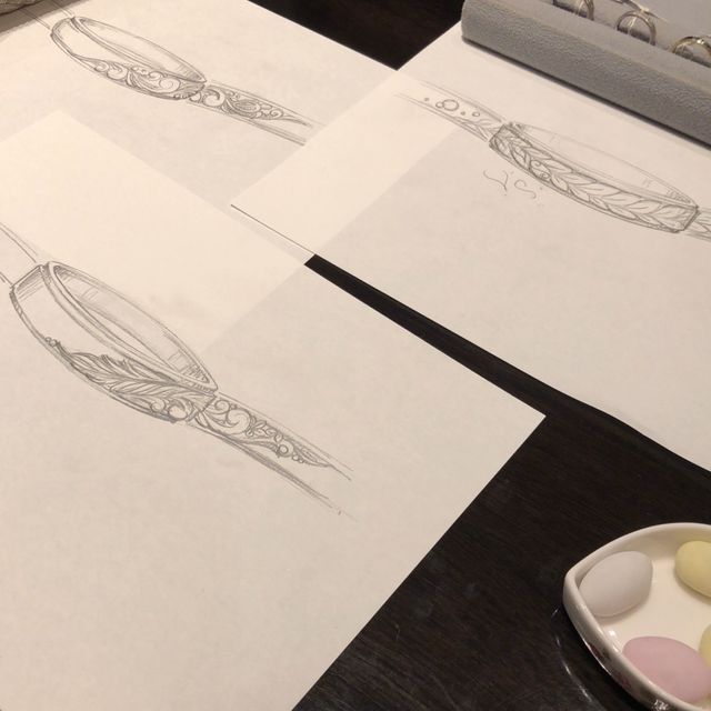 【ケイウノ ブライダル(K.UNO BRIDAL)の口コミ】 人と一緒は嫌だったので、完全フルオーダーが可能なお店で探していました…