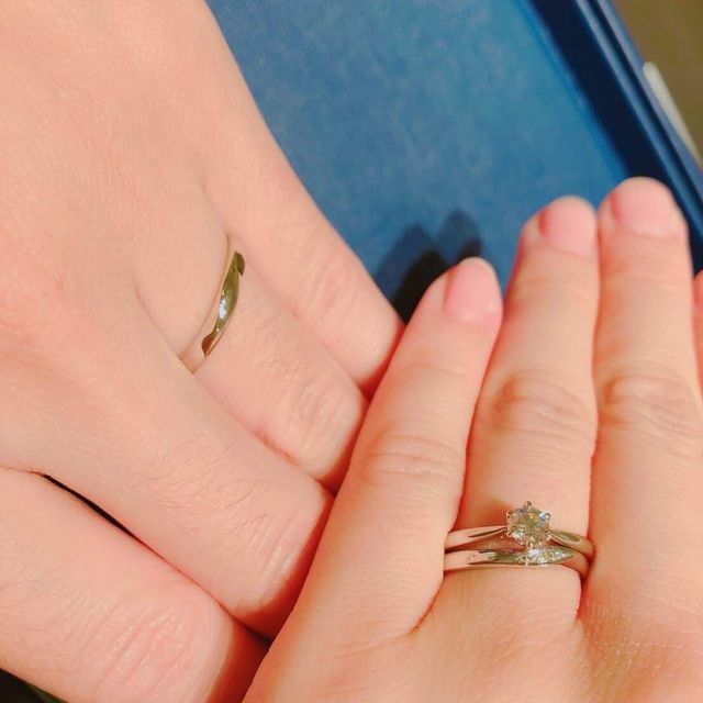 【銀座ダイヤモンドシライシの口コミ】 シンプルだけど、シンプル過ぎず、長くつけられそうなデザイン、またつけ…