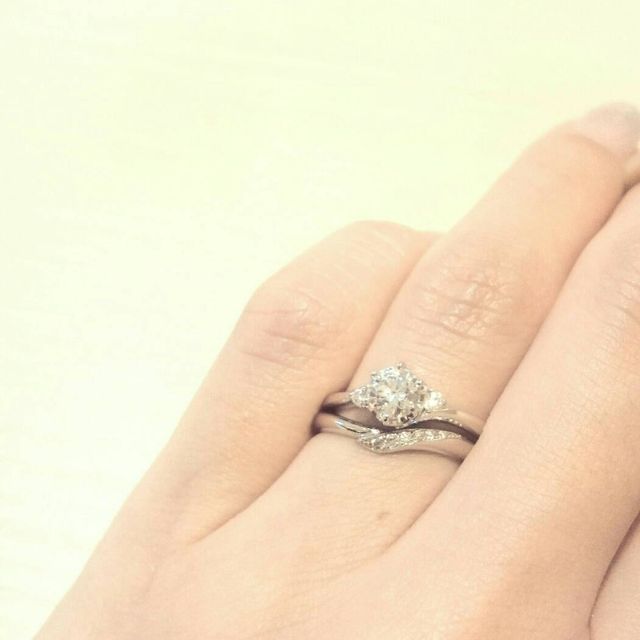 【Foulason(フレゾン)の口コミ】 ダイヤモンドの品質が選べてアレンジが出来た。デザインが沢山有ったが、…