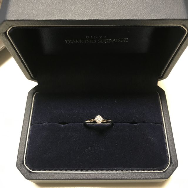 【銀座ダイヤモンドシライシの口コミ】 新婦がシンプルで着け心地の良い物が良いと言っていたので色々探していた…