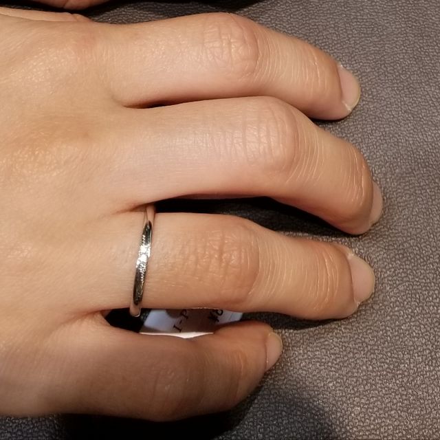 【アイプリモ(I-PRIMO)の口コミ】 相方と指輪の趣味が合わなかったので、別々のデザインで購入することにし…