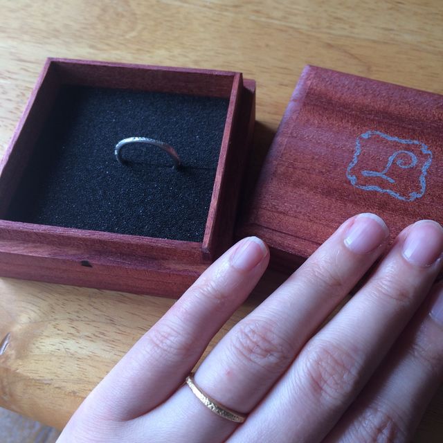 【Lovignette(ラヴィネット)の口コミ】 以前からこちらのブランドを知っており、シンプルながらさりげなく主張す…