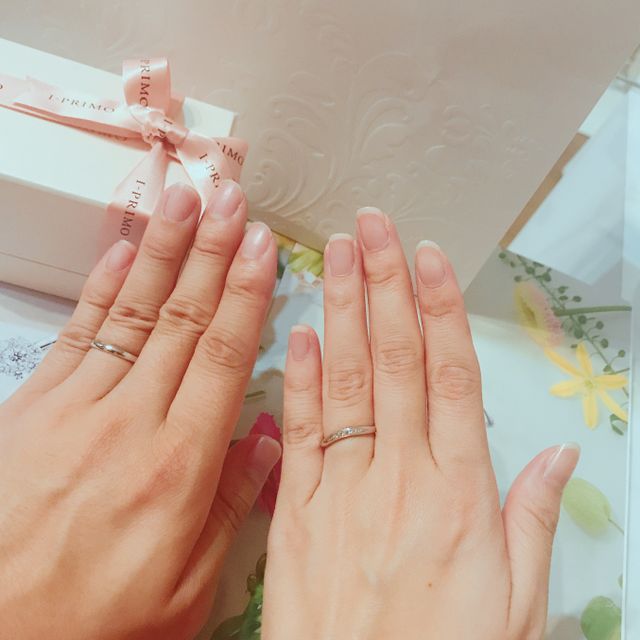 【アイプリモ(I-PRIMO)の口コミ】 指輪の名前がお互いの好きなアーティストの曲の名前だったのでほぼ名前に…