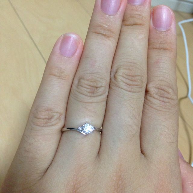 【ジュエリー東京の口コミ】 この指輪は数ある中から一目惚れした指輪です。《予算内ですが、、》

真…