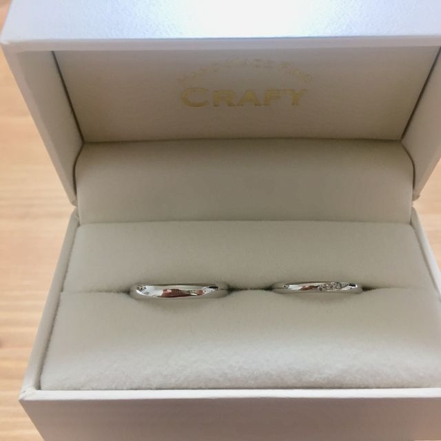 【CRAFY(クラフィ)の口コミ】 できるだけ価格をおさえることができること、シンプルで質の良い指輪をさ…