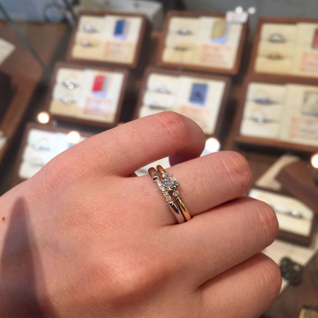 【LAPAGE(ラパージュ)の口コミ】 ゴールドの指輪が良かったのでゴールドで可愛くて普段から着けられるデザ…