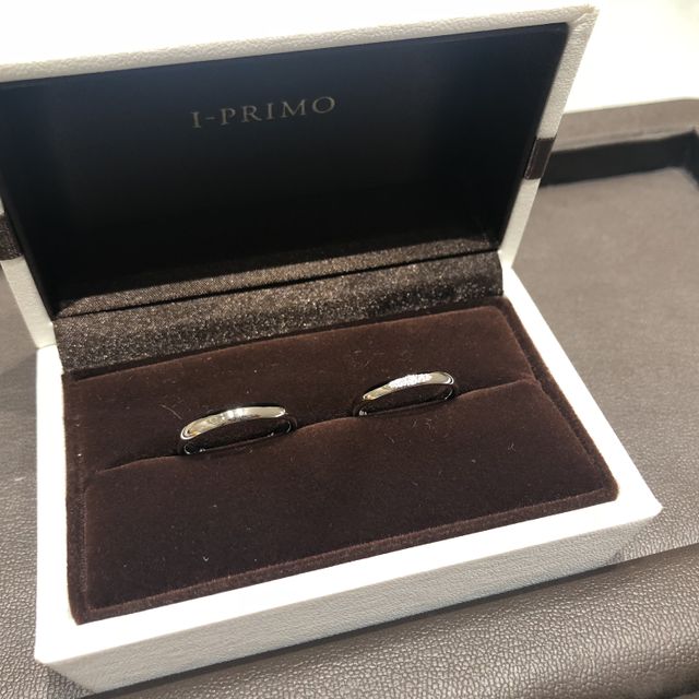 【アイプリモ(I-PRIMO)の口コミ】 私たちは結婚指輪はストレートタイプでシンプルに！と思っていました。こ…