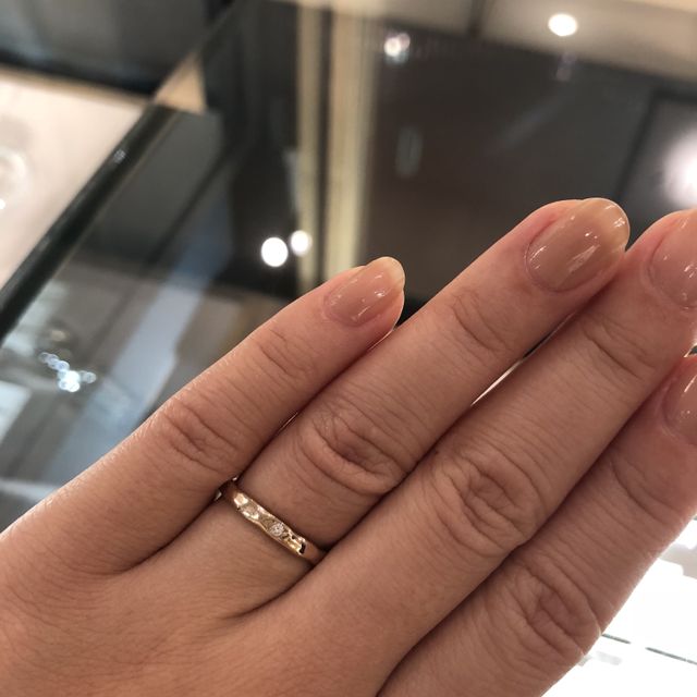 【SIENAROSE(シエナロゼ)の口コミ】 ロゼチナというプラチナとゴールドをミックスしたシエナ独自の色合いに惹…