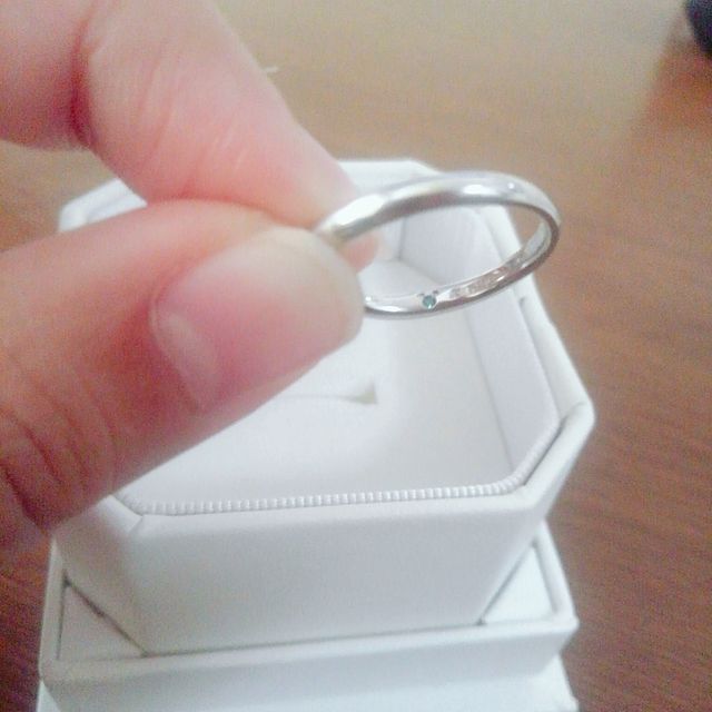 【4℃ BRIDAL(ヨンドシーブライダル)の口コミ】 見た目ではわからないディズニーモチーフがよかったので、こちらを見に行…