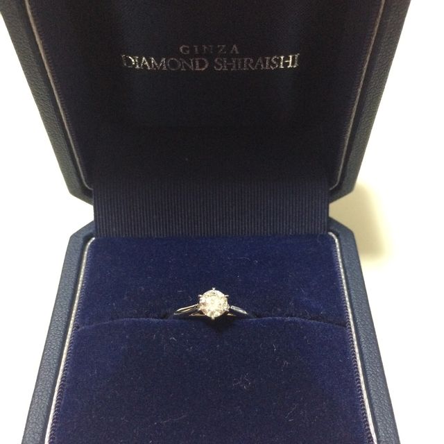 【銀座ダイヤモンドシライシの口コミ】 （主人から聞いた話ですが、、、）指輪のデザインが妻のイメージに合うと…