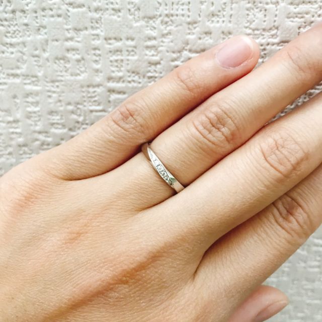 【アイプリモ(I-PRIMO)の口コミ】 ある程度リングのボリュームがほしかったので、ちょうどいいボリューム感…