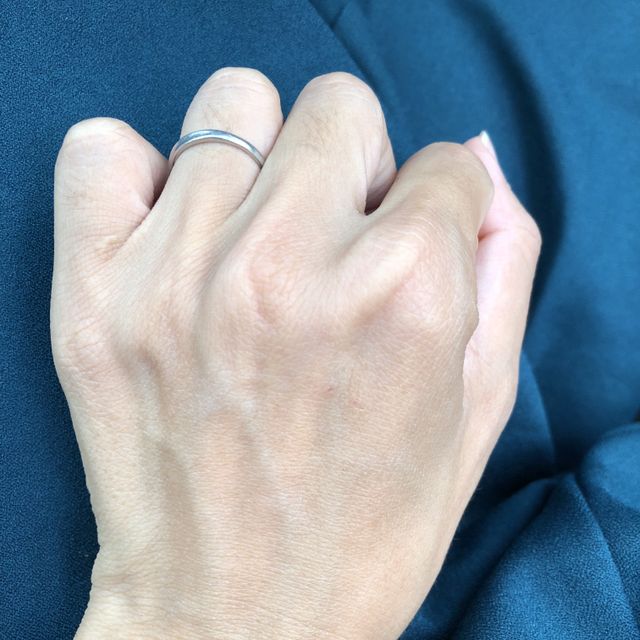 【4℃ BRIDAL(ヨンドシーブライダル)の口コミ】 見た目のかわいさと、つけごこちがよくて決めました。主人も気に入り、迷…