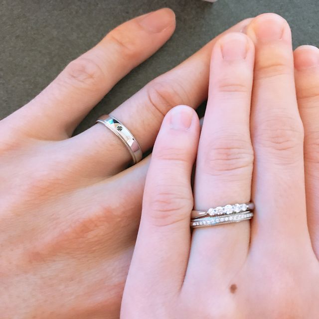 【アイプリモ(I-PRIMO)の口コミ】 当初はノーナを結婚指輪にしようと思っておりましたが、男性側の指輪にも…