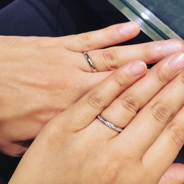【ラザール ダイヤモンド(LAZARE DIAMOND)の口コミ】 ラザールダイヤモンドで取り扱っている結婚指輪の中でもダイヤモンドの数…