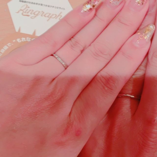 【GALA JEWELRY(ガラジュエリー)の口コミ】 シンプルであるが、少しオシャレにひねりが入っていて、長年つけてても飽…