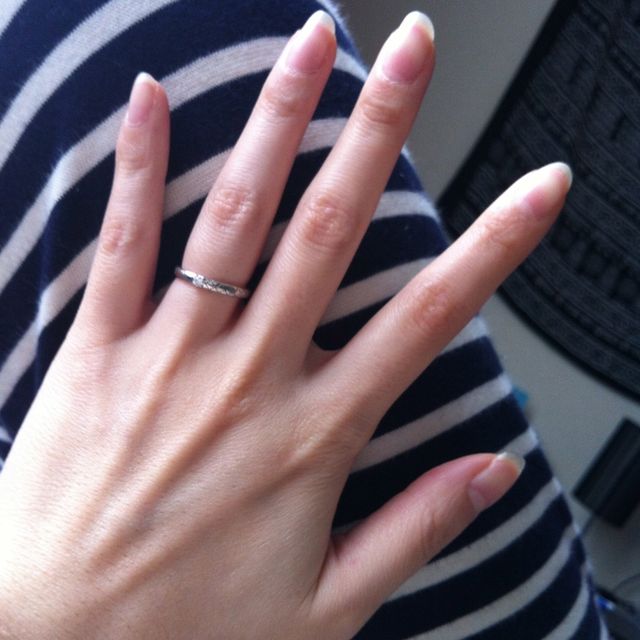 【グッチ(GUCCI)の口コミ】 指輪全体に模様が入っているので、シンプルかつ個性を欲しい方には特にお…