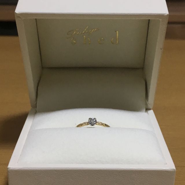 【Fuligoshed(フーリゴシェド)の口コミ】 婚約指輪はサプライズで準備してもらっていたので、贈られるまで何も知り…