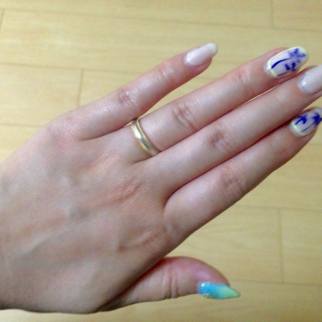 【ティファニー(Tiffany & Co.)の口コミ】 普段使用するアクセサリーがゴールドでしたが、婚約指輪はプラチナを選ん…