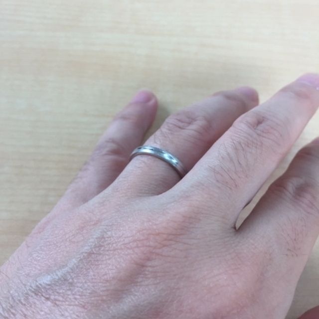 【銀座ダイヤモンドシライシの口コミ】 妻が気に入ったもののペアといった感じです。デザインは良いですがプラチ…