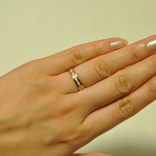 【カルティエ(Cartier)の口コミ】 カルティエのダイヤモンドの質が良さが有名です。3色ゴールドで、太さもあ…