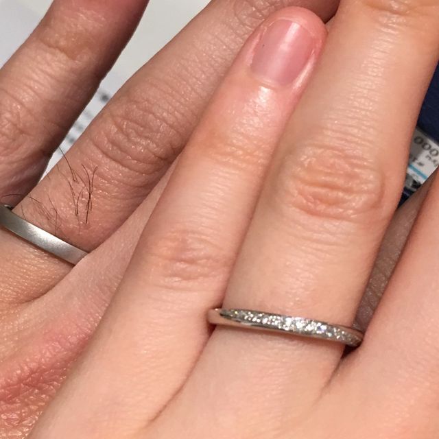 【銀座ダイヤモンドシライシの口コミ】 特にこだわりのない状態で来店しましたが、ストレートとウェーブ、V字型の…