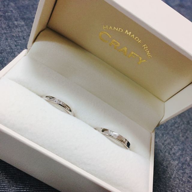 【CRAFY(クラフィ)の口コミ】 特にブランド品にこだわりが無かった為、安い結婚指輪を買うぐらいであれ…