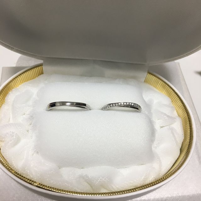 【カオキ　ダイヤモンド専門卸直営店の口コミ】 婚約指輪をこちらの店舗で購入し満足していた為、結婚指輪もこちらに決め…