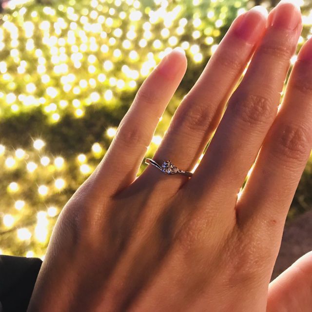 【アイプリモ(I-PRIMO)の口コミ】 決め手となった点は、指輪のデザイン性とスタッフの方々の丁寧な対応を頂…