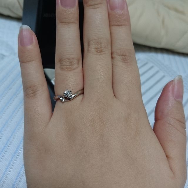 【エクセルコダイヤモンド(EXELCO DIAMOND)の口コミ】 そもそもあまり結婚指輪に対してこれと言ったイメージがなく、来店しまし…