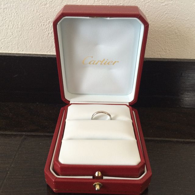 【カルティエ(Cartier)の口コミ】 日常着用する結婚指輪は、大きくてひっかかる感じがするものを避けたかっ…