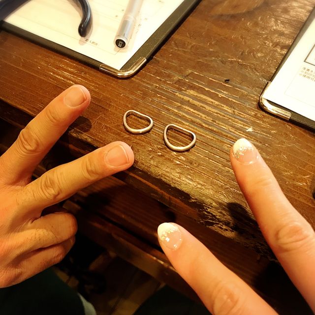 【鎌倉彫金工房の口コミ】 一生付ける指輪なので普段なら手の届かないティファニーなど色々なブラン…