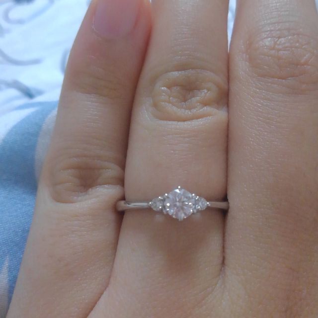 【銀座ダイヤモンドシライシの口コミ】 信頼のブランドであったため、接客してくれた女性もしっかりしていて商品…