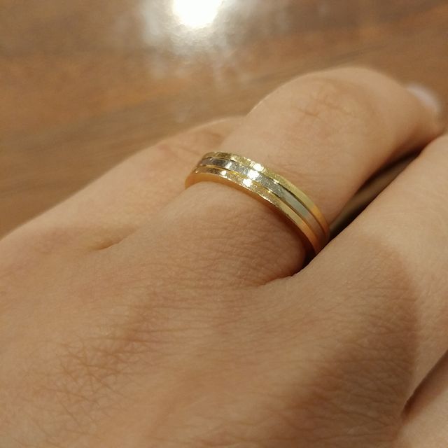 【カルティエ(Cartier)の口コミ】 婚約指輪もカルティエだったので結婚指輪もカルティエにしたかった！ゴー…