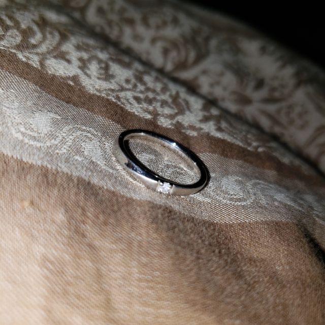 【4℃ BRIDAL(ヨンドシーブライダル)の口コミ】 夫婦二人とも仕事上、ダンボールを触ったり重い荷物を運んだりすることが…