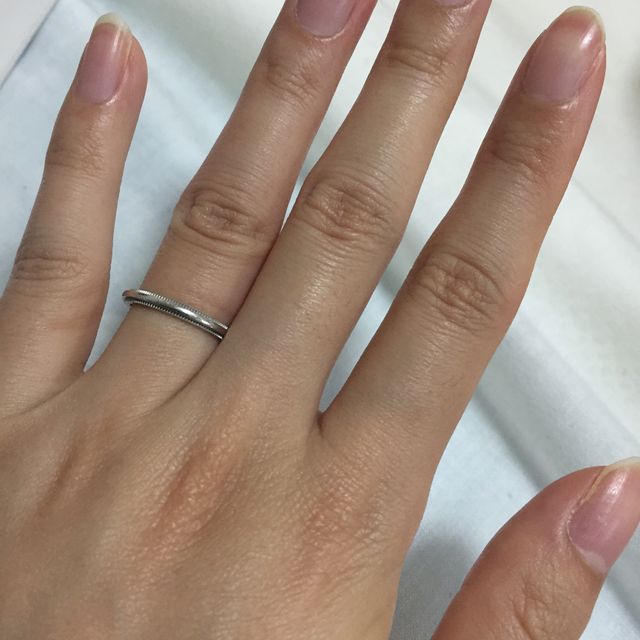 【ティファニー(Tiffany & Co.)の口コミ】 私があまりいろんなブランドを知らないので知らないブランドを指につけて…