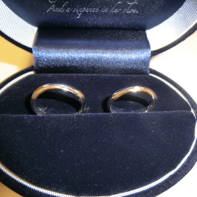 【Something Blue(サムシングブルー)の口コミ】 一生にわたって身に着けるものですので、シンプルで使いやすいものを選び…