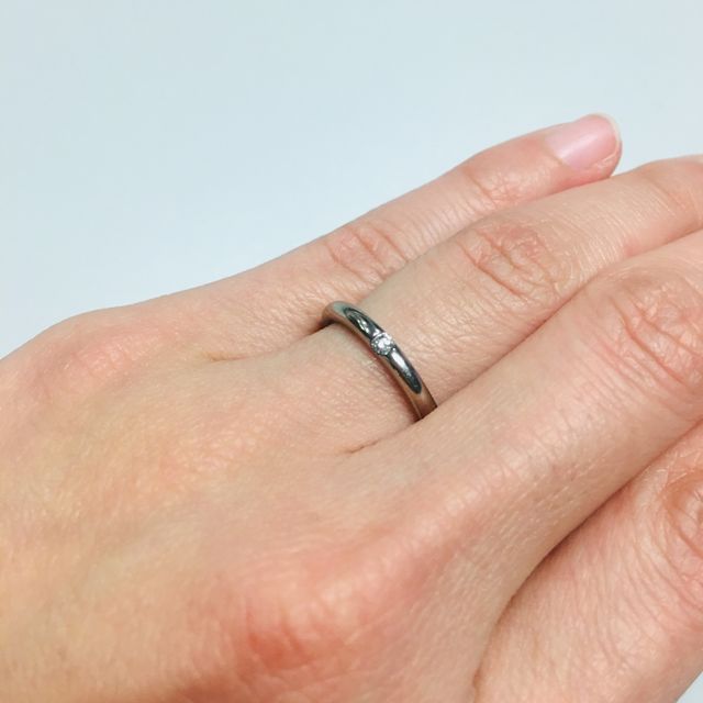 【【閉業】フラー・ジャコー(FURRER-JACOT)の口コミ】 決して主張し過ぎない石の輝きと、飽きの来ないシンプルなデザインが好み…