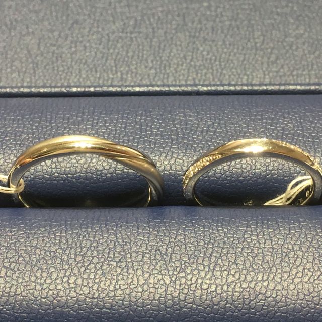 【銀座ダイヤモンドシライシの口コミ】 真ん中にダイヤモンドが入っていないので普段使いでもダイヤが目立たない…