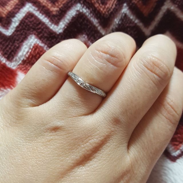 【CAFERING(カフェリング)の口コミ】 はめた時のフィット感が他の物よりよかった気がします。はめた時に違和感…