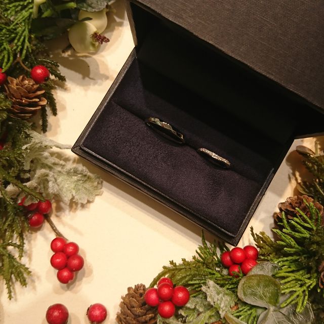 【ラザール ダイヤモンド(LAZARE DIAMOND)の口コミ】 メレダイヤの輝きが他のお店より良く、ハーフエタニティも気に入りました…