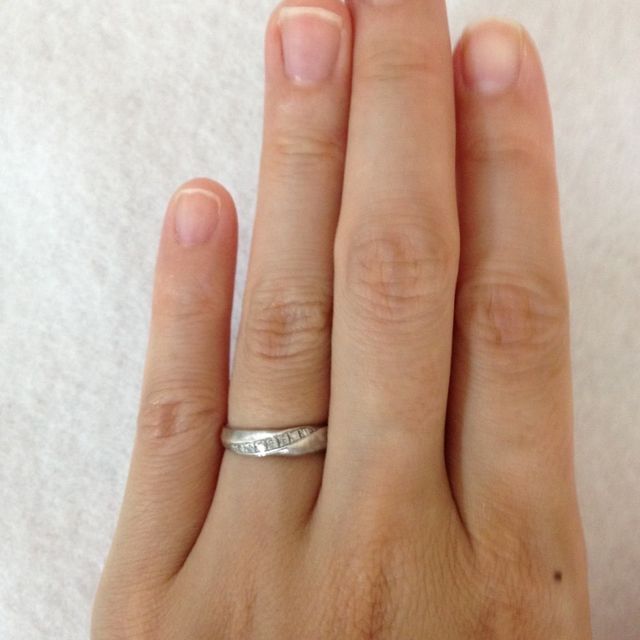 【vielle bijou SOPHIA(ヴィエールビジュソフィア)の口コミ】 伊勢神宮のしめ縄をコンセプトにデザインされていて、解けない絆という意…