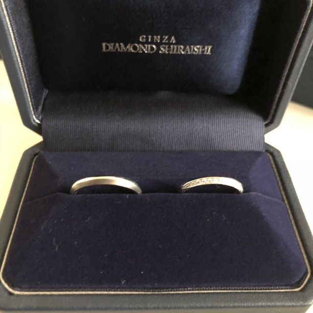 【銀座ダイヤモンドシライシの口コミ】 つけ心地が良かった、ブランド力もあるので気持ちよく付けられると考えた…