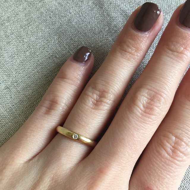 【ティファニー(Tiffany & Co.)の口コミ】 以前から結婚指輪はティファニーに憧れがあり、見に行って試着させて頂く…