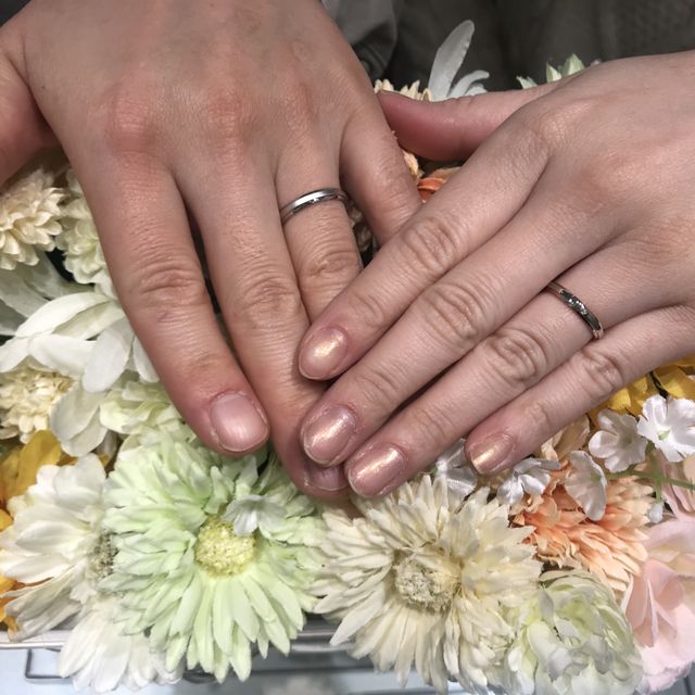 【アイプリモ(I-PRIMO)の口コミ】 初めてお店に入って見たときから一目惚れでした。ピンクゴールドがすきで…