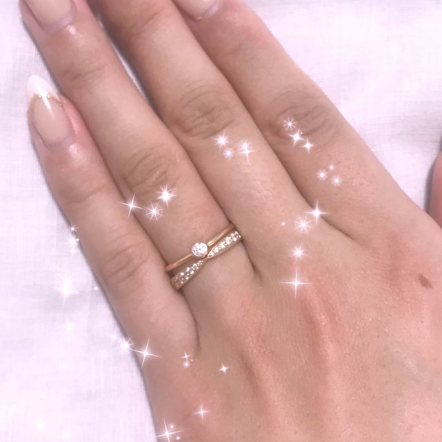 【ティファニー(Tiffany & Co.)の口コミ】 結婚が決まって、ティファニーに指輪を見に行ったところ、このハーモニー…