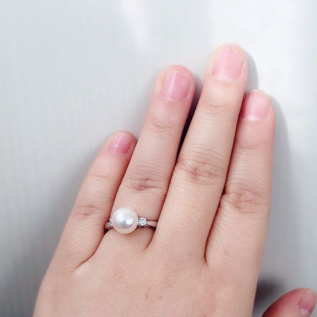 【MIKIMOTO(ミキモト)の口コミ】 婚約指輪はミキモトパールがいいと思っていて、他のブランドは考えていま…