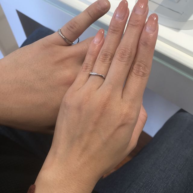 【JEWELRY STUDIO Advance(ジュエリースタジオアドバンス)の口コミ】 ラインがきれいで着け心地がとてもよかったです。
女性用は、もともとはダ…